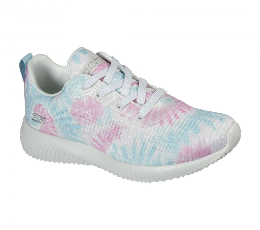 Skechers Womens BOBS Sport Squad - Color Flex Sneaker Pink/Mint - 117064-PKMT PKMT Image 2