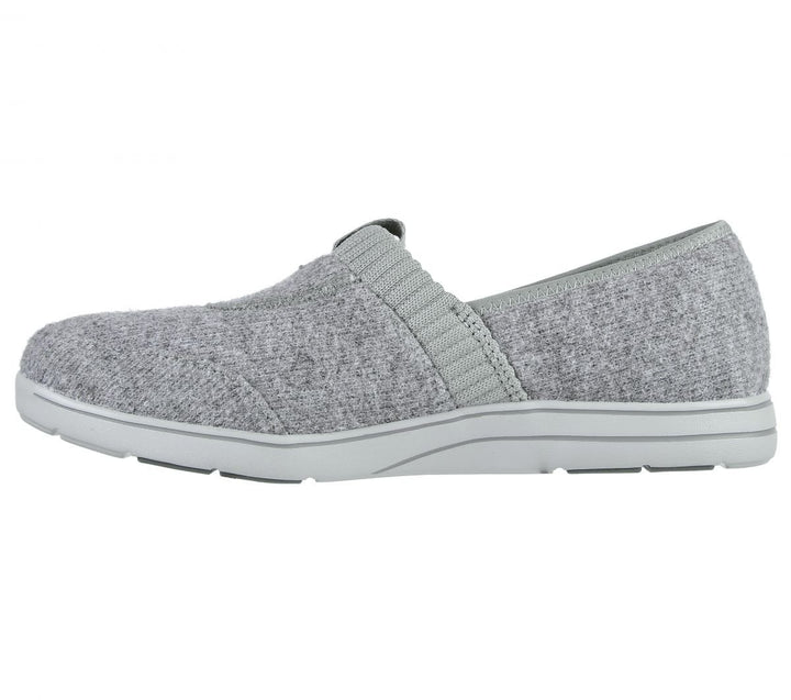 Skechers Womens Arch Fit Lounge - Be Calm Slip-On Charcoal - 175166-CHAR CHARCOAL Image 3