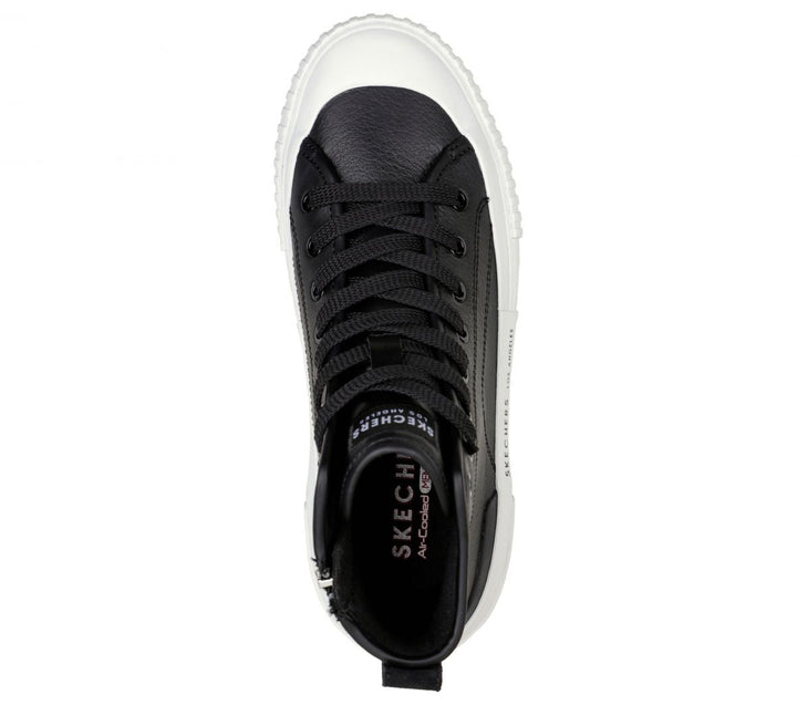 Skechers Womens Moon - Kick Around Sneaker Black - 155393-BLK BLACK Image 3