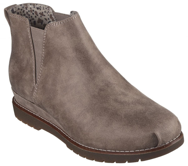 Skechers Womens Chill Wedge - Cruise Altitude Boot Taupe - 114715-TPE TAUPE Image 2