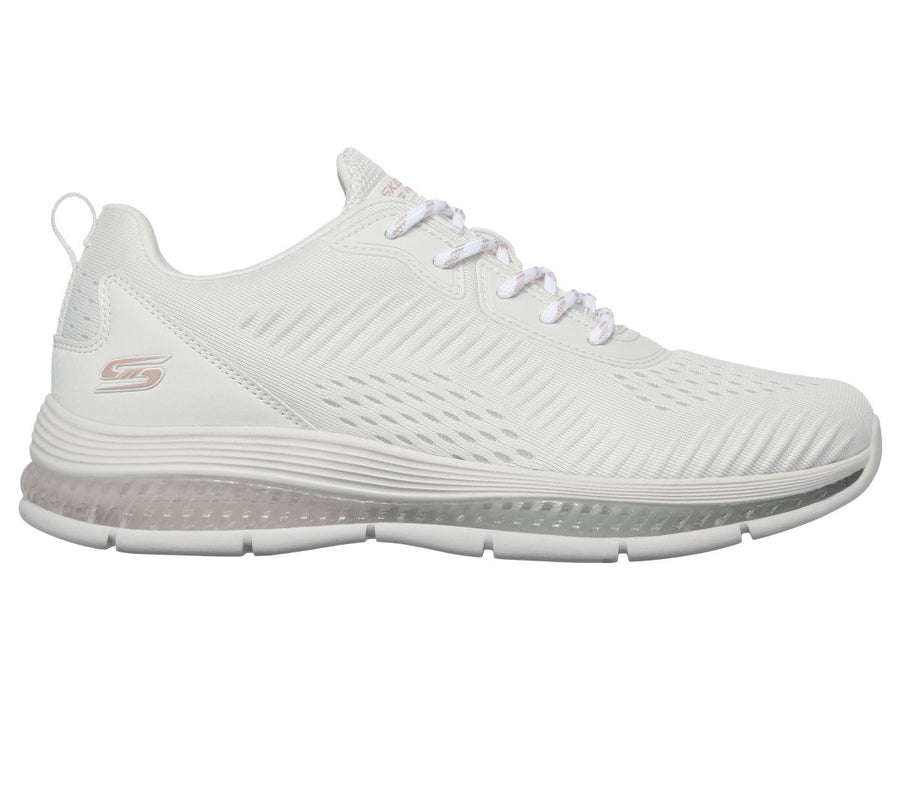 Skechers Womens BOBS Sport Gamma Sneaker White - 117101-WHT WHITE Image 1