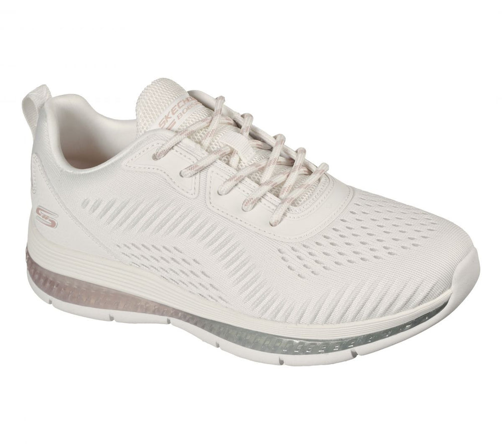 Skechers Womens BOBS Sport Gamma Sneaker White - 117101-WHT WHITE Image 2