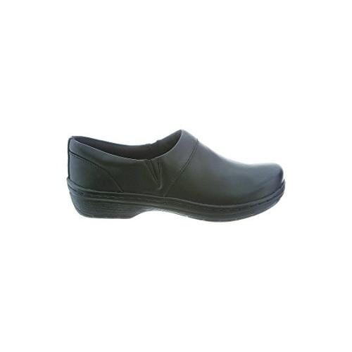 KLOGS Womens Mission Black Leather Clogs 3087-0166 Slip-Resistant Comfort Size Image 3