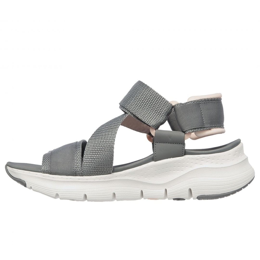 Skechers Womens Arch Fit - Pop Retro Z-Strap Sandal Gray/Pink - 119246-GYPK Gray/Pink Image 3