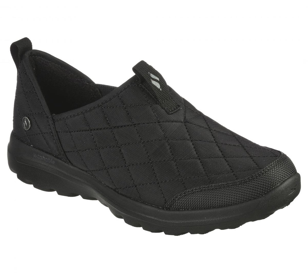 Skechers Womens Go Walk Lounge - Solace Sneaker Black - 175053-BBK BLACK Image 2