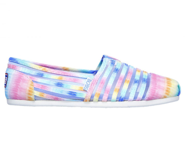 Skechers Womens BOBS Plush - Sunset Feels Slip-On Pink Multi - 113194-PKMT Pink/Multi Image 1