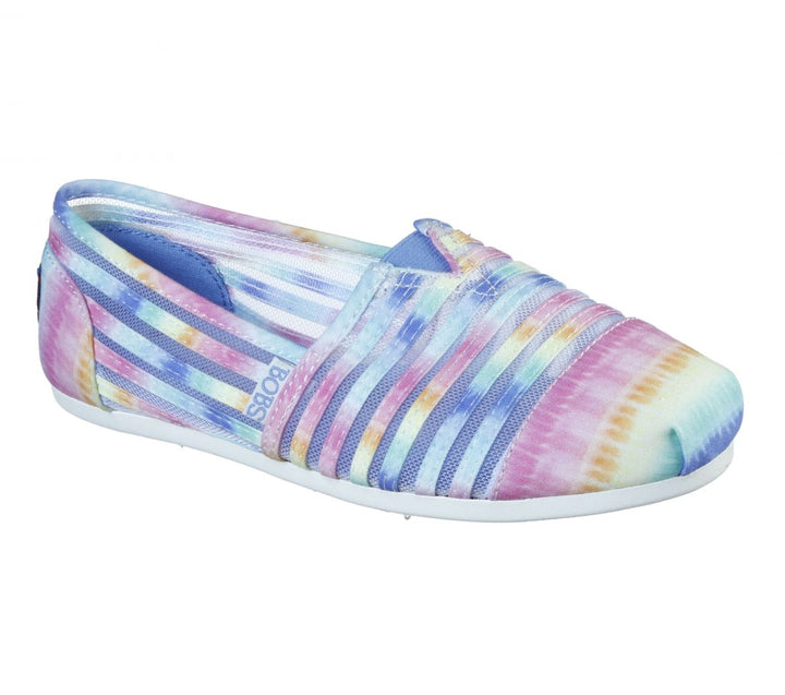 Skechers Womens BOBS Plush - Sunset Feels Slip-On Pink Multi - 113194-PKMT Pink/Multi Image 2