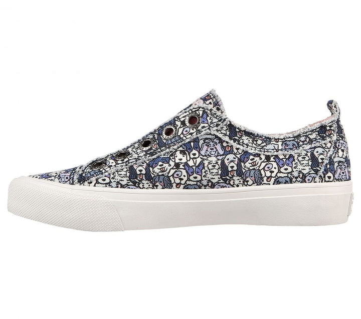 Skechers Womens BOBS B Free - Mutt Melody Sneaker Navy Multi - 113630-NVMT NAVY/MULTI Image 3