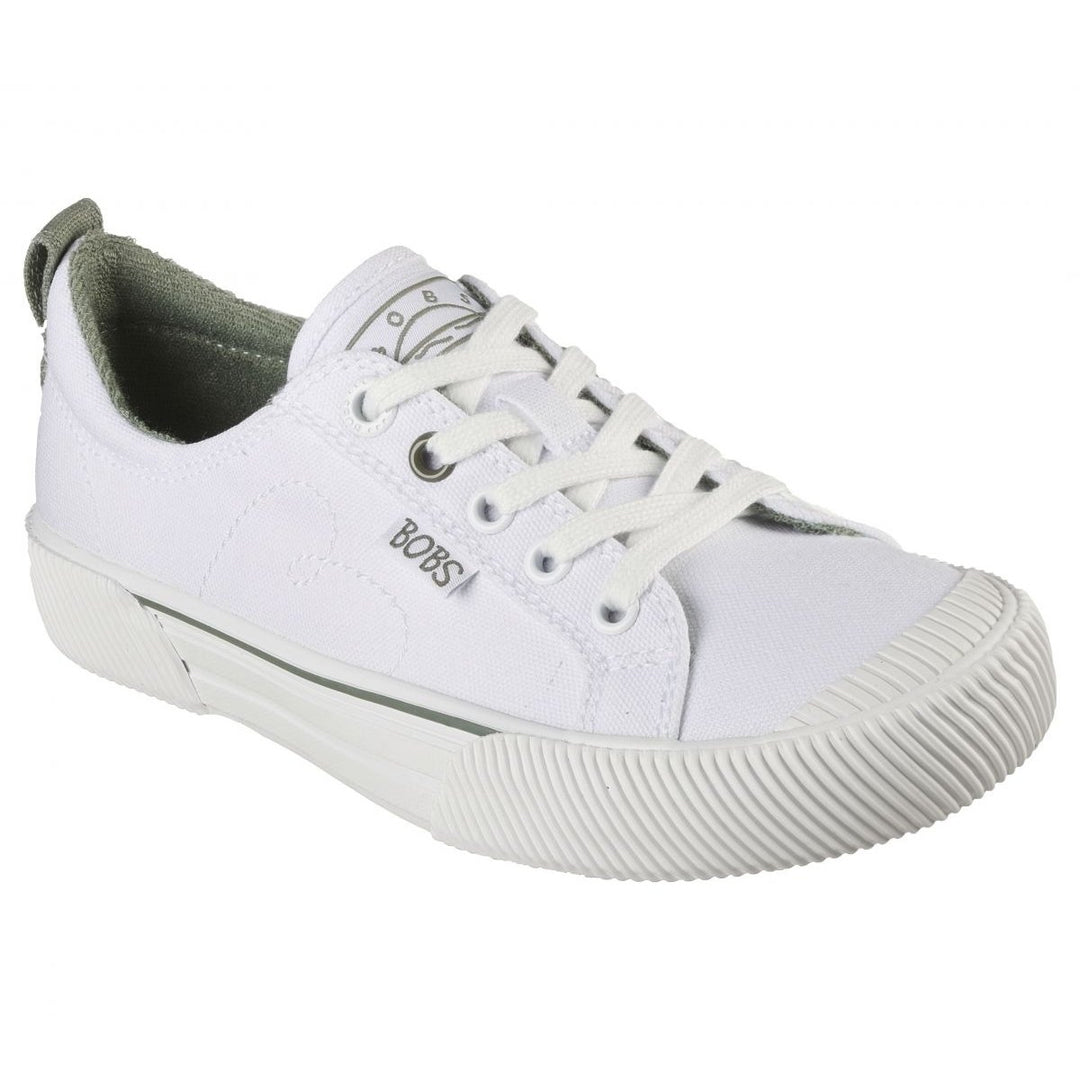 Skechers Womens BOBS B Wilder - Casual Clash Sneaker White - 113876-WHT WHITE Image 2