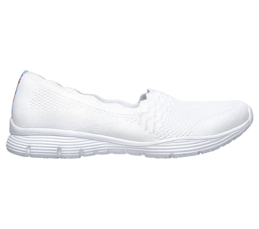 Skechers Womens Seager - Umpire Slip-On White - 158011-WHT WHITE Image 1