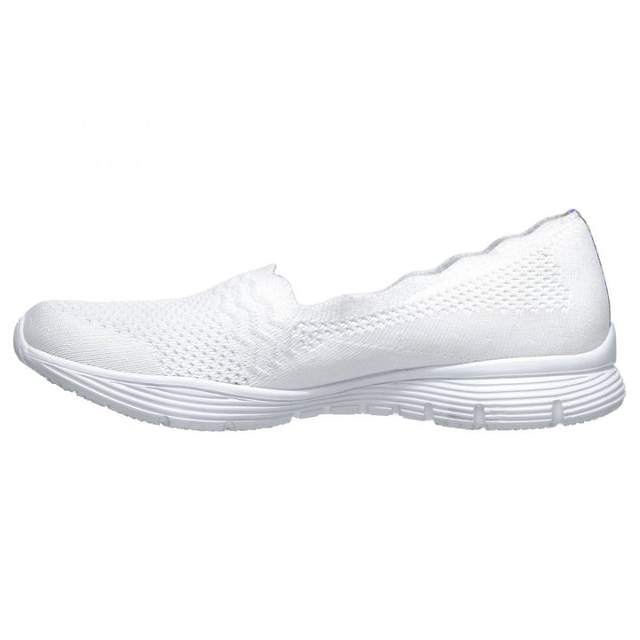 Skechers Womens Seager - Umpire Slip-On White - 158011-WHT WHITE Image 3