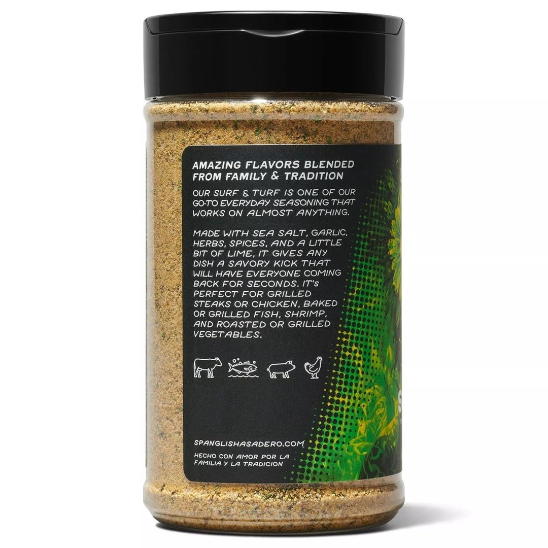 Spanglish Asadero Surf and Turf Seasoning (9.1 Ounce) Image 3