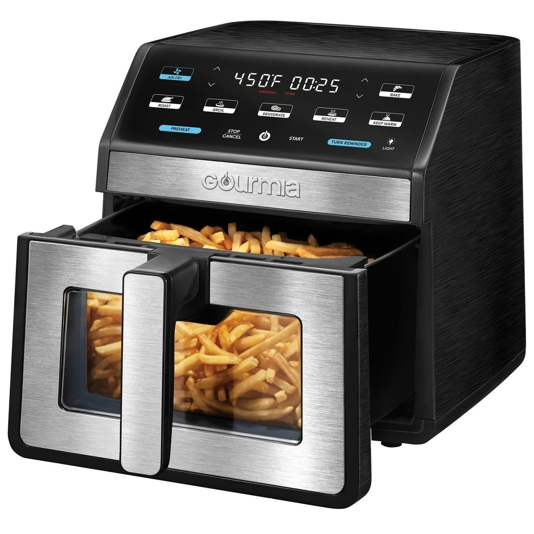 Gourmia 8-Quart Digital Air Fryer with Window and Light Image 3