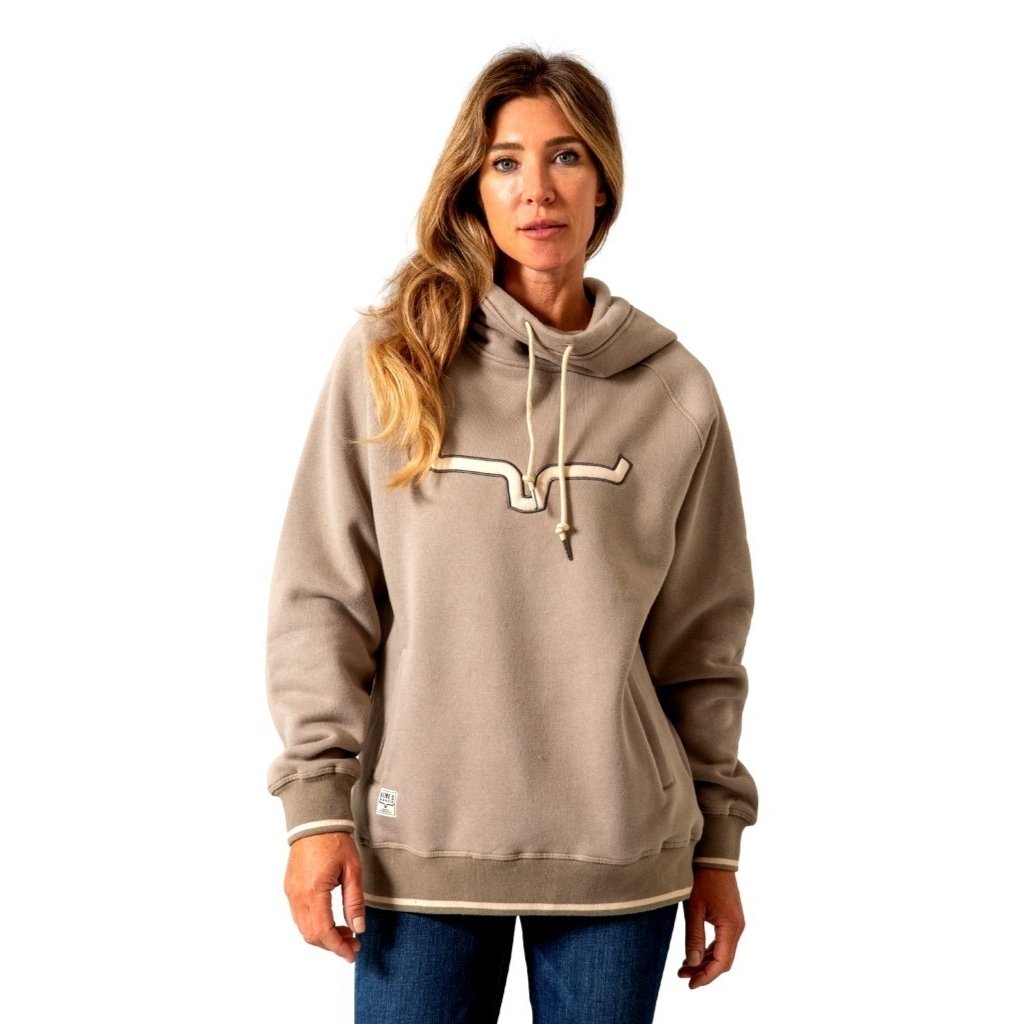 Kimes Ranch Western Sweatshirt Womens Pull Over Cowl Neck Two-Scoops Image 4