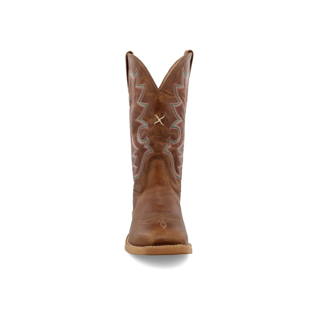 Twisted X Western Boots Womens Pull On Roasted Pecan WXTR002 Image 2