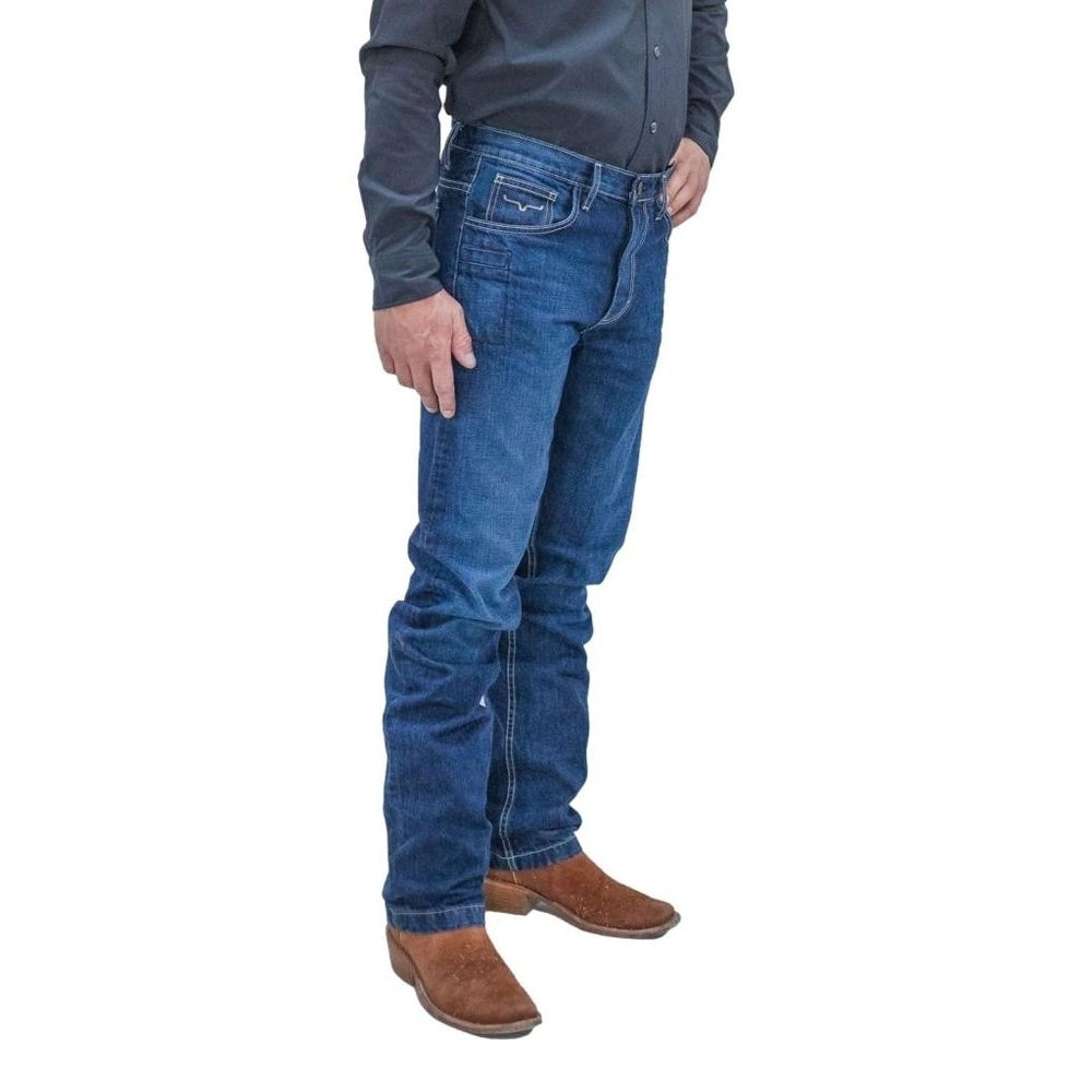 Kimes Ranch Western Jeans Men Bootcut Straight Fit Blue Thomas Image 2