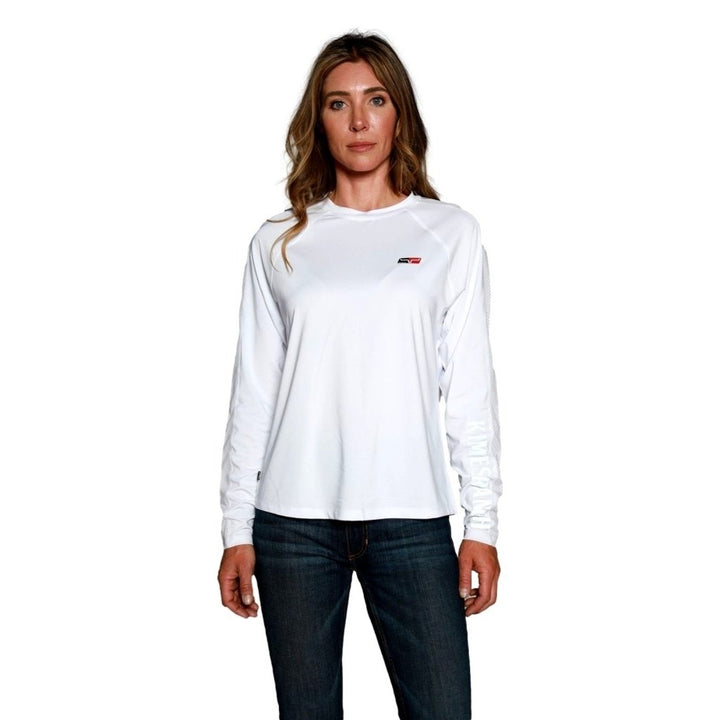 Kimes Ranch Western Shirt Women Long Sleeve Ventilation SPF K1-W Image 1