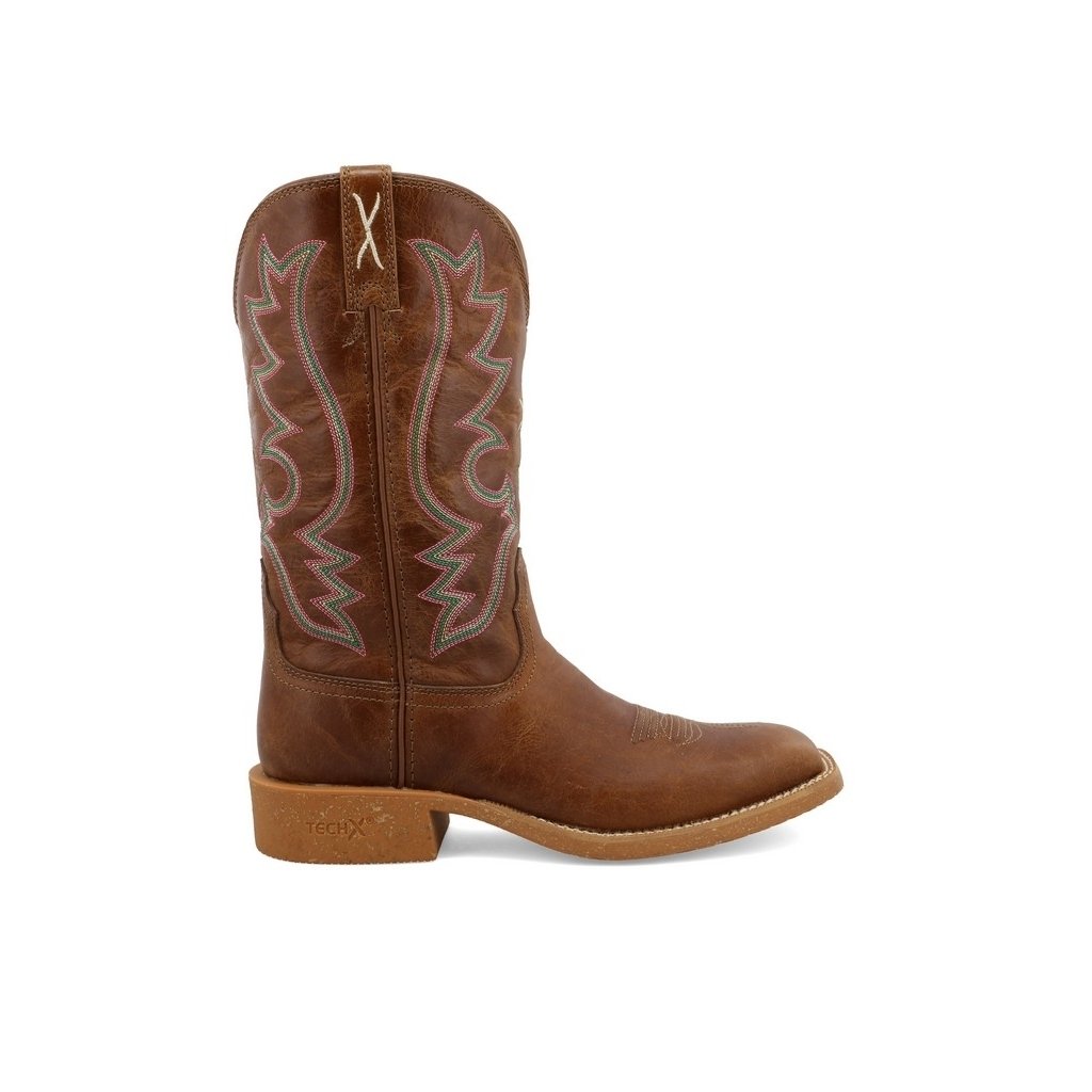 Twisted X Western Boots Womens Pull On Roasted Pecan WXTR002 Image 3