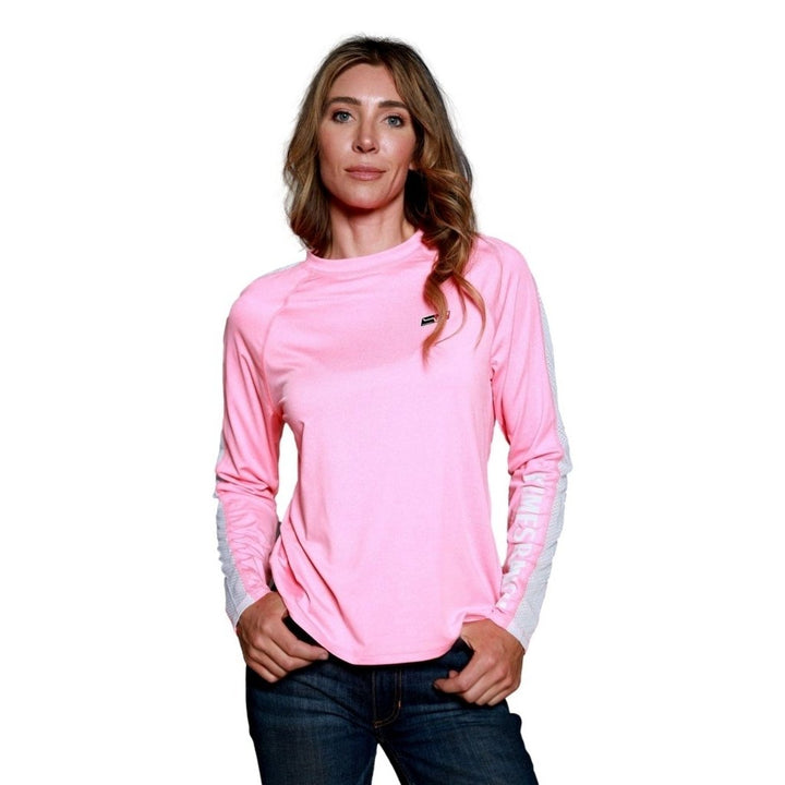 Kimes Ranch Western Shirt Women Long Sleeve Ventilation SPF K1-W Image 1