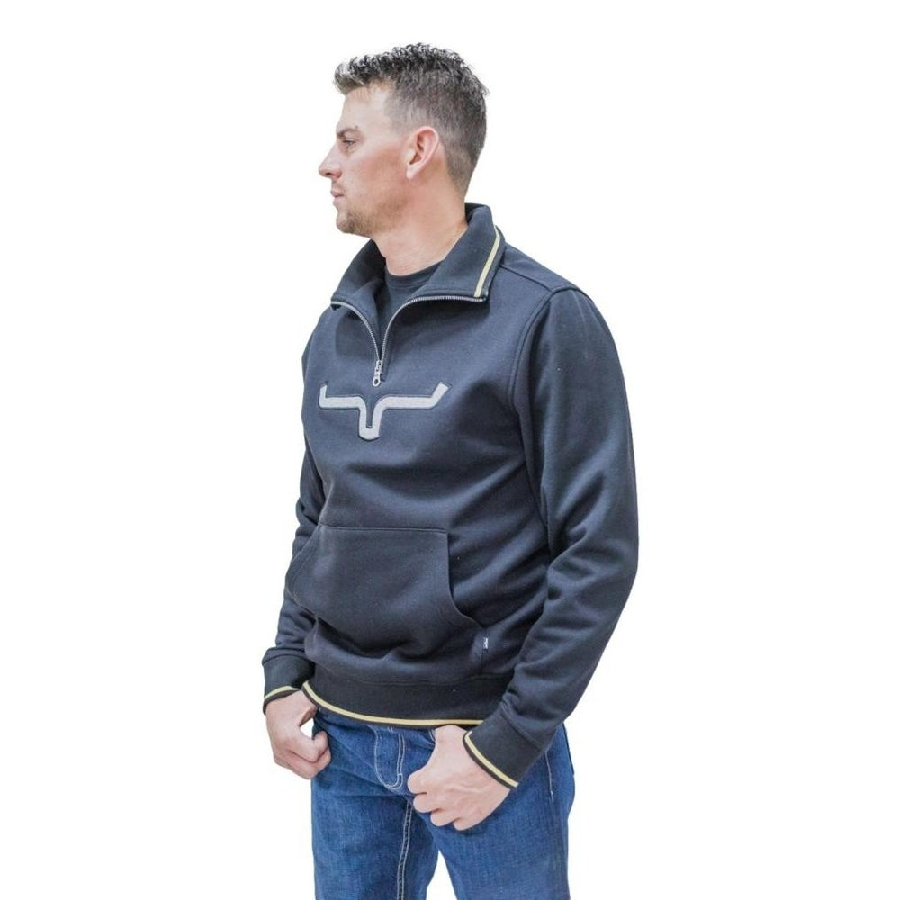 Kimes Ranch Western Sweatshirt Men Zip Horn Embroidery Solid Filmore Image 2