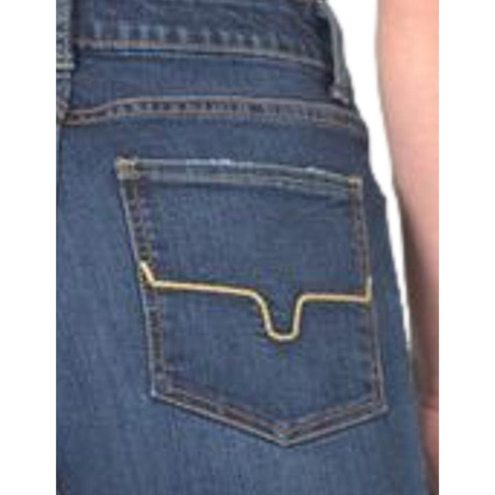 Kimes Ranch Western Jeans Womens High Rise Button Fitted Thigh Sarah Image 4