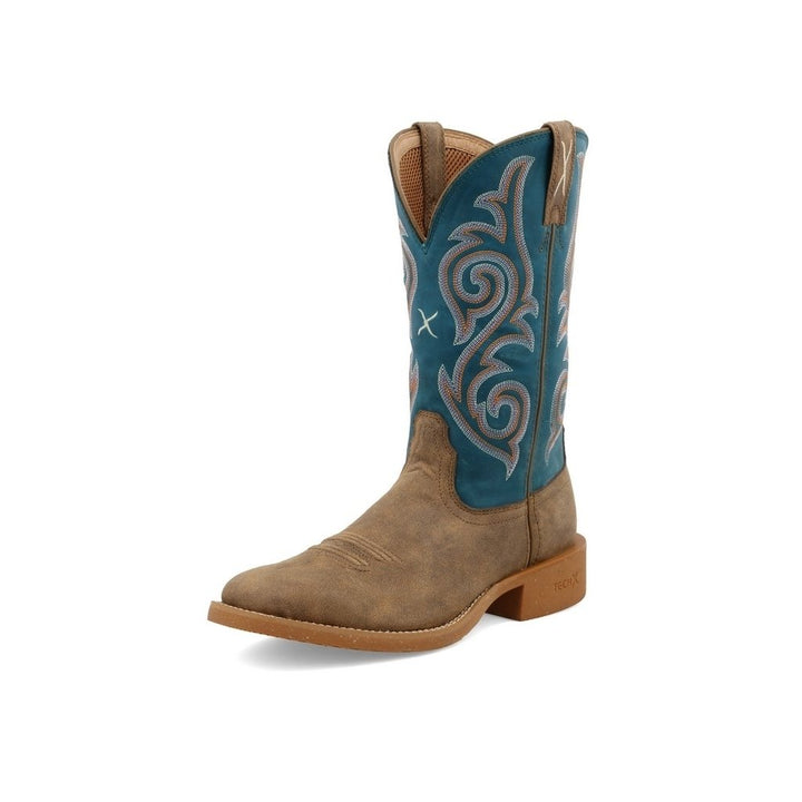 Twisted X Western Boots Womens Tech X Bomber Stormy Blue WXTR001 Image 1