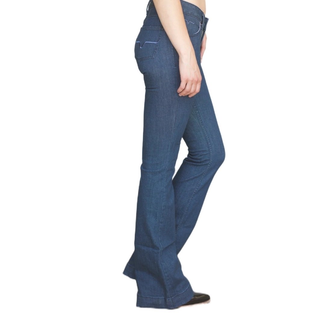 Kimes Ranch Western Denim Jeans Womens Lola Flare Trouser Lola Image 3