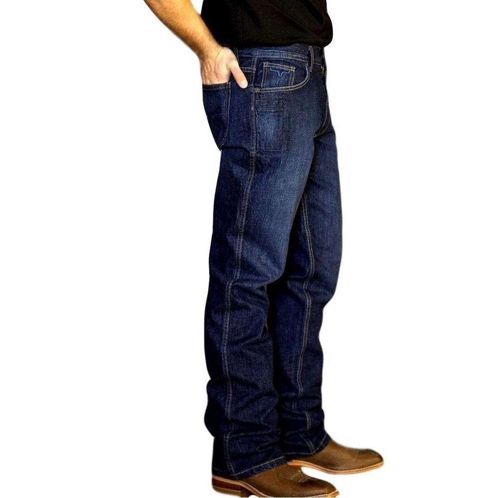 Kimes Ranch Western Jeans Mens Classic Relaxed Bootcut Denim Dillon Image 2