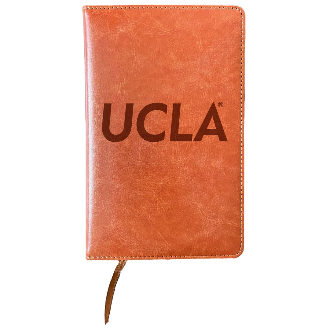 UCLA Bruins Engraved 8" x 5" Leather Journal Officially Licensed Collegiate Product Image 1