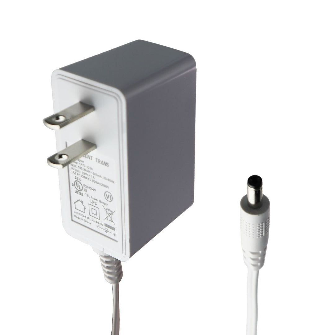 Lucent Trans (12V/1A) AC Adapter Wall Charger - White (1A77-1210) Image 1