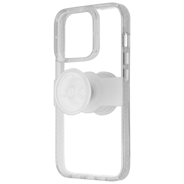 PopSockets PopCase with Holder for iPhone 13 Pro - Clear/Frost Image 1