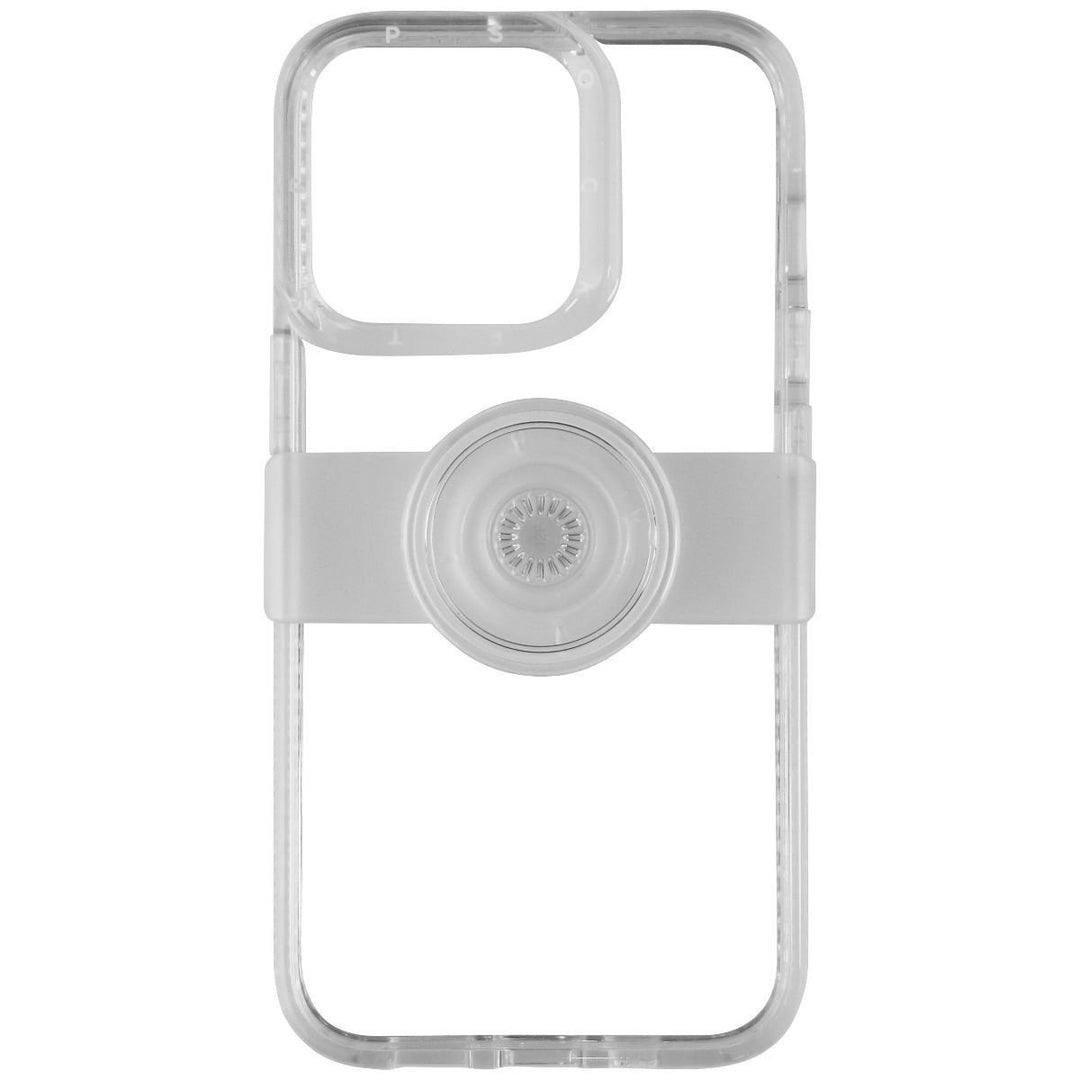 PopSockets PopCase with Holder for iPhone 13 Pro - Clear/Frost Image 2