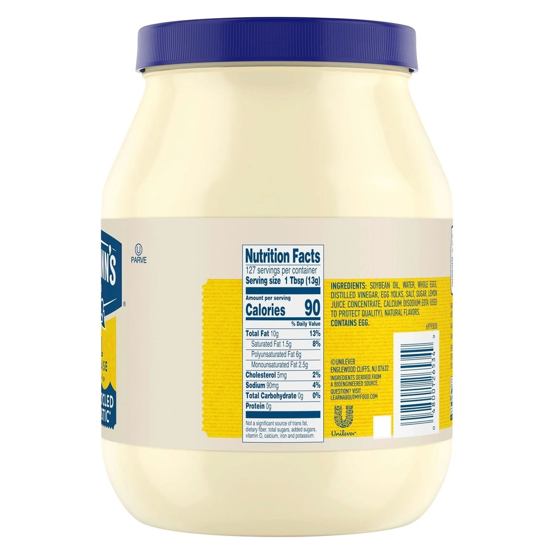 Hellmanns Real Mayonnaise (64 Ounce) Image 2