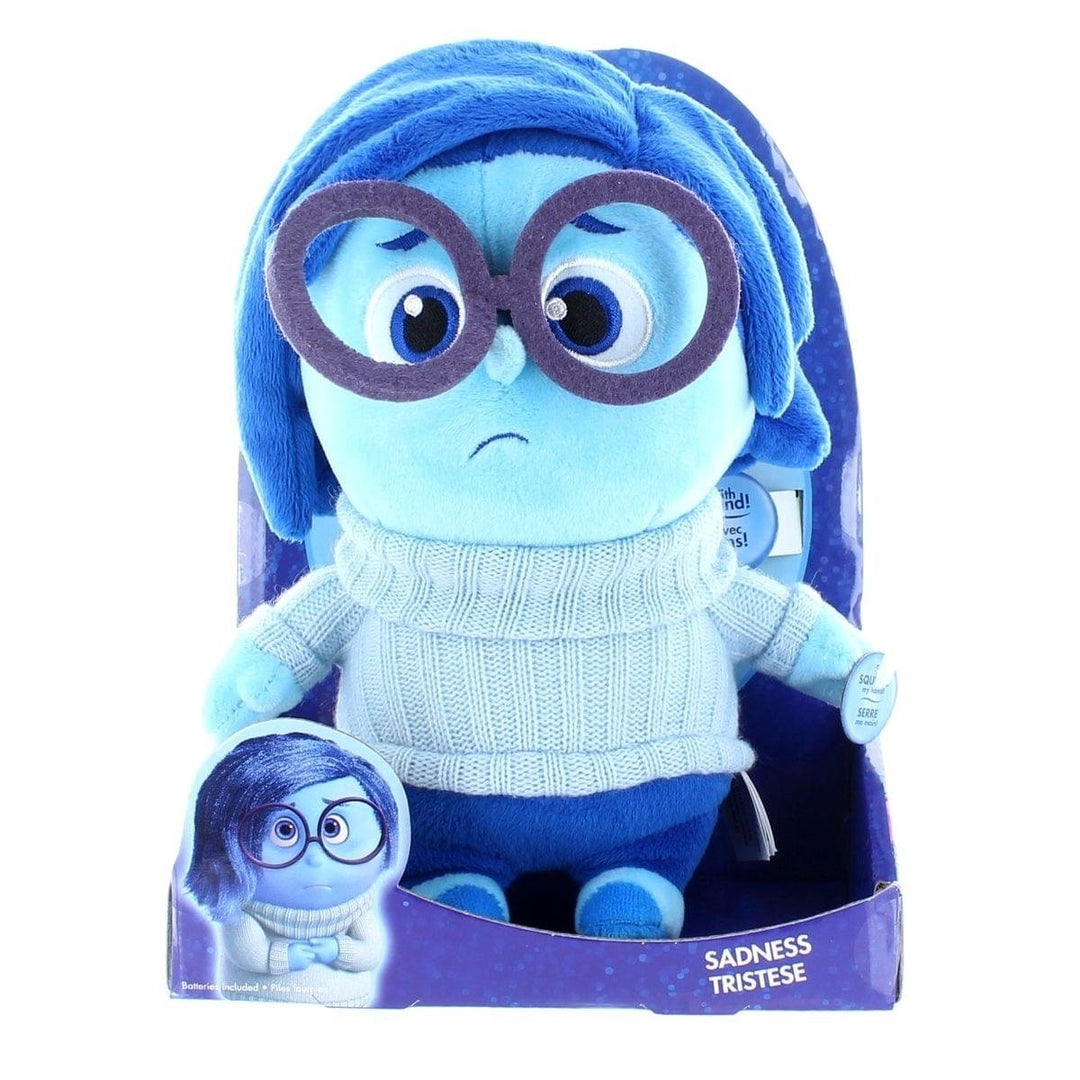 Disney Pixar Inside Out Talking Sadness Plush Figure Image 1