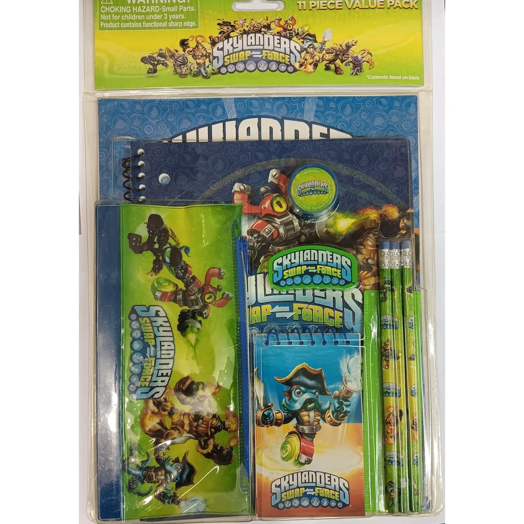 Skylanders 11 piece stationery set Image 1