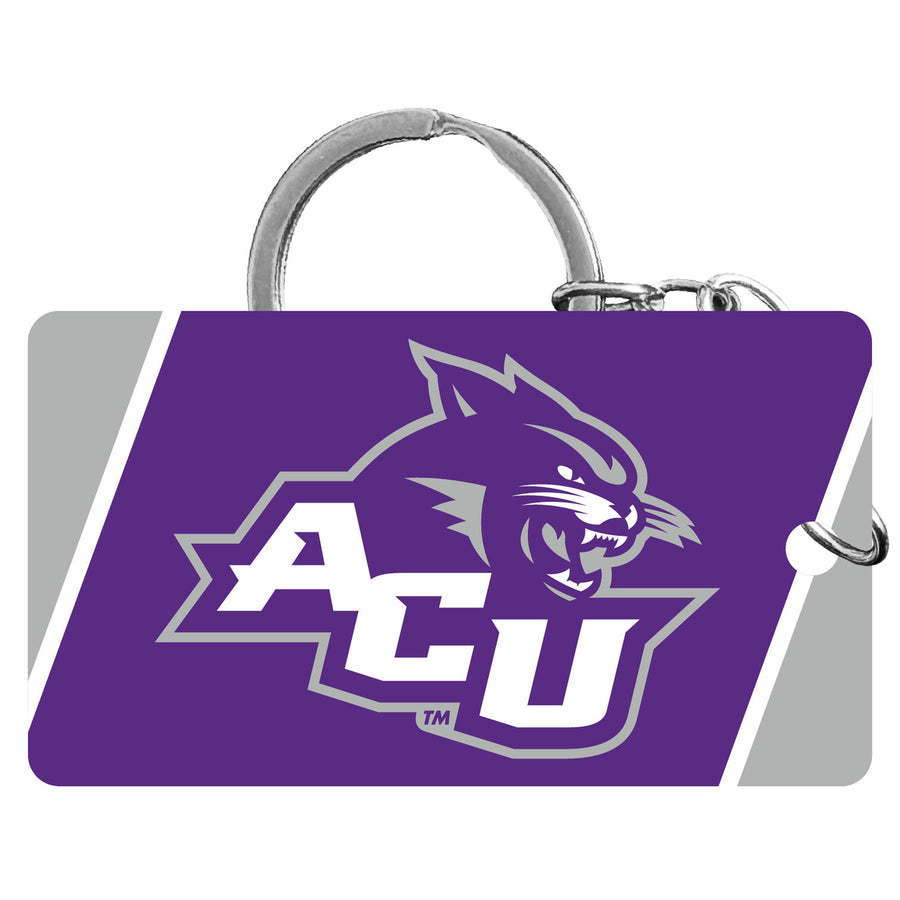 Abilene Christian University Acrylic Keychain 1.5" x 2.75" Officially Licensed Collegiate Product Image 1