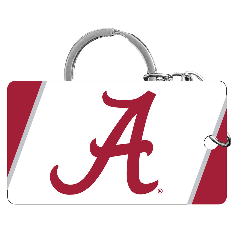 Alabama Crimson Tide Acrylic Keychain 1.5" x 2.75" Officially Licensed Collegiate Product Image 1