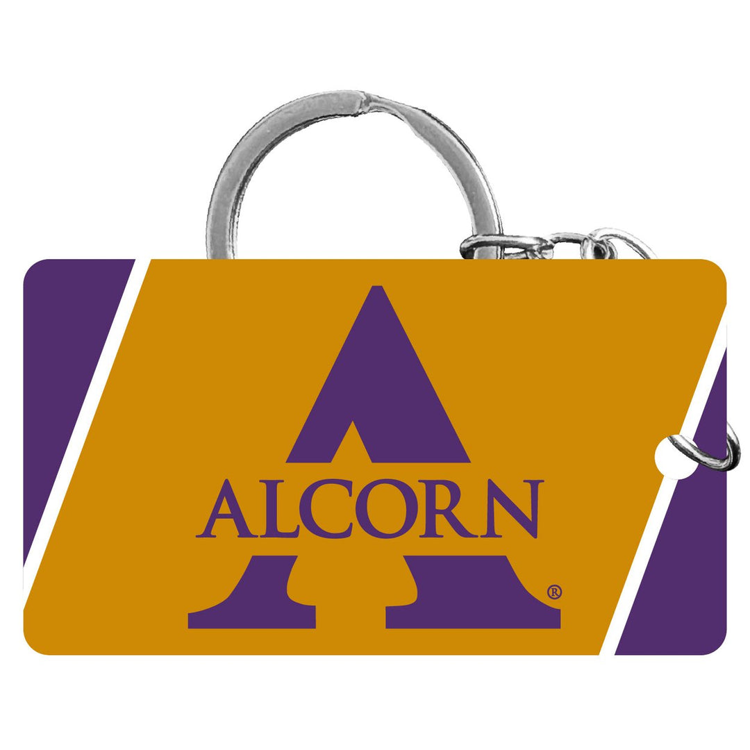 Alcorn State Braves Acrylic Keychain 1.5" x 2.75" Officially Licensed Collegiate Product Image 1