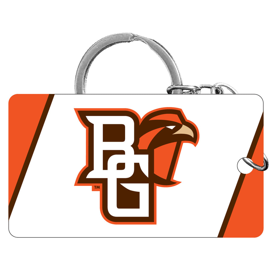 Bowling Green Falcons Acrylic Keychain 1.5" x 2.75" Officially Licensed Collegiate Product Image 1