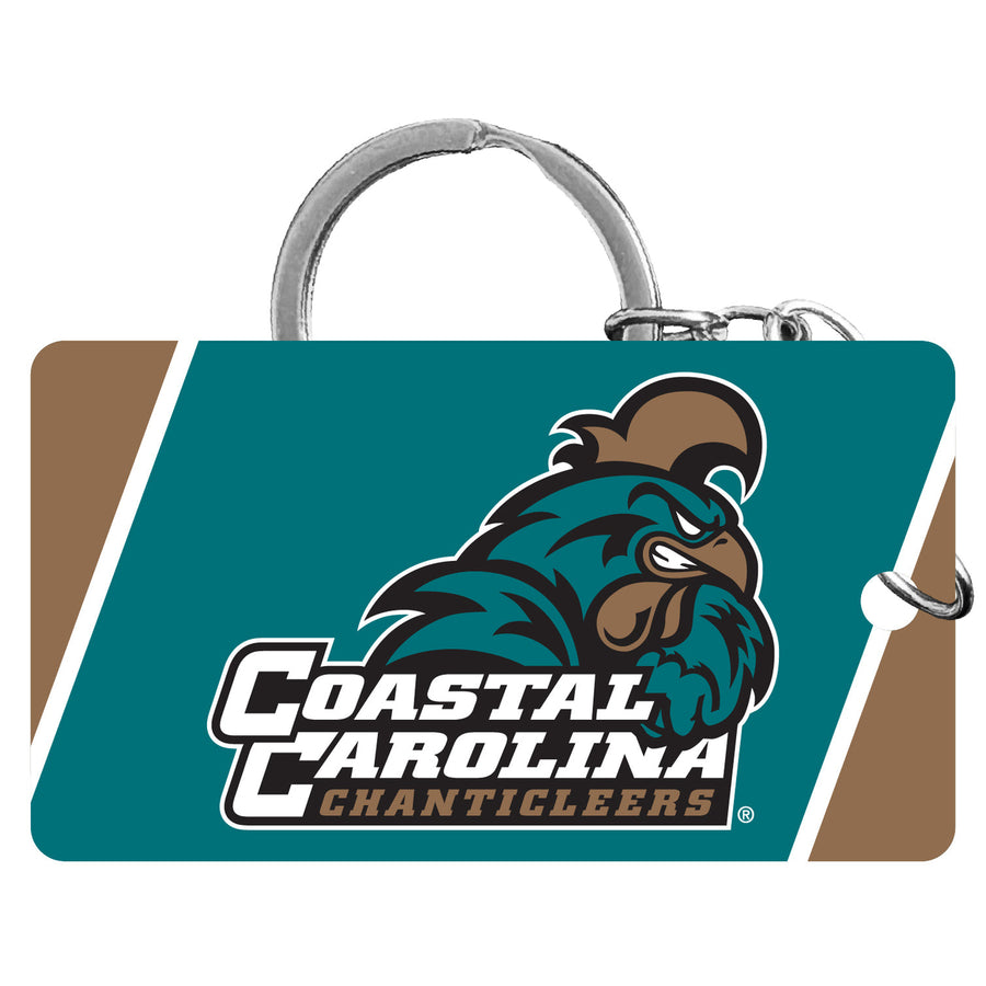 Coastal Carolina University Acrylic Keychain 1.5" x 2.75" Officially Licensed Collegiate Product Image 1