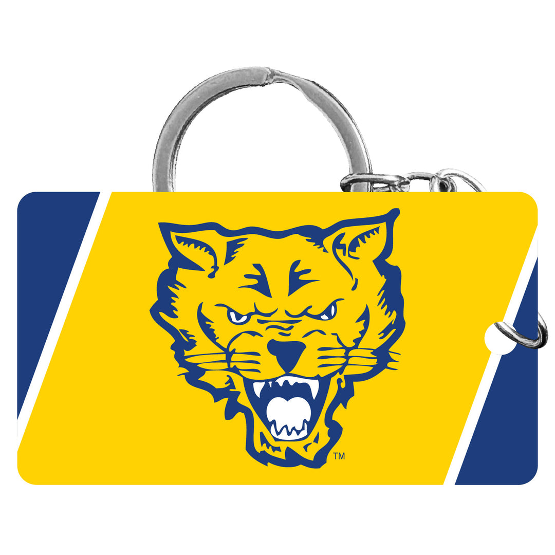 Fort Valley State University Acrylic Keychain 1.5" x 2.75" Officially Licensed Collegiate Product Image 1