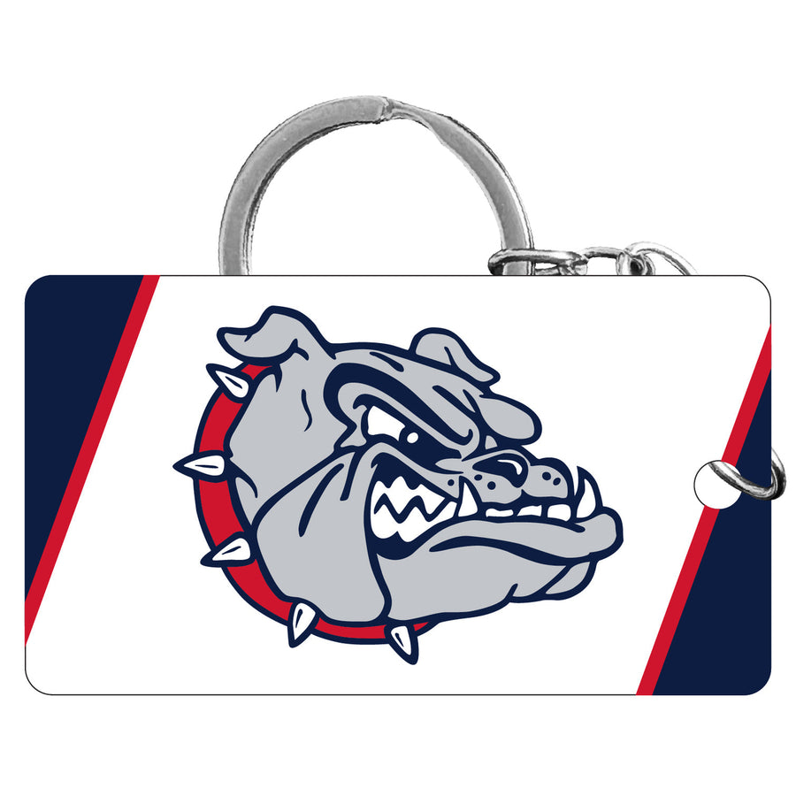 Gonzaga Bulldogs Acrylic Keychain 1.5" x 2.75" Officially Licensed Collegiate Product Image 1