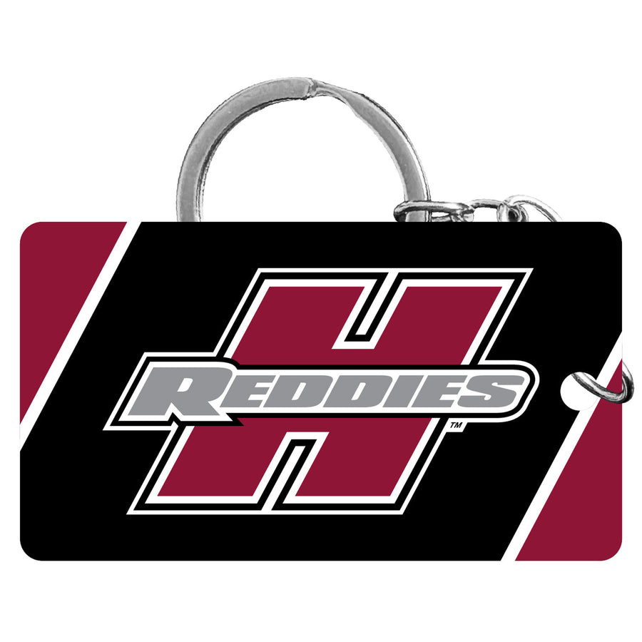 Henderson State Reddies Acrylic Keychain 1.5" x 2.75" Officially Licensed Collegiate Product Image 1