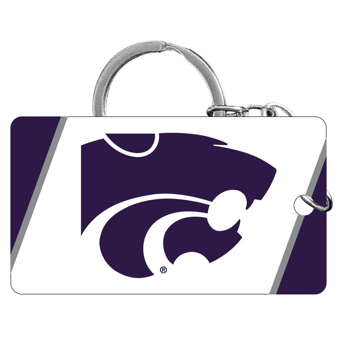 Kansas State Wildcats Acrylic Keychain 1.5" x 2.75" Officially Licensed Collegiate Product Image 1