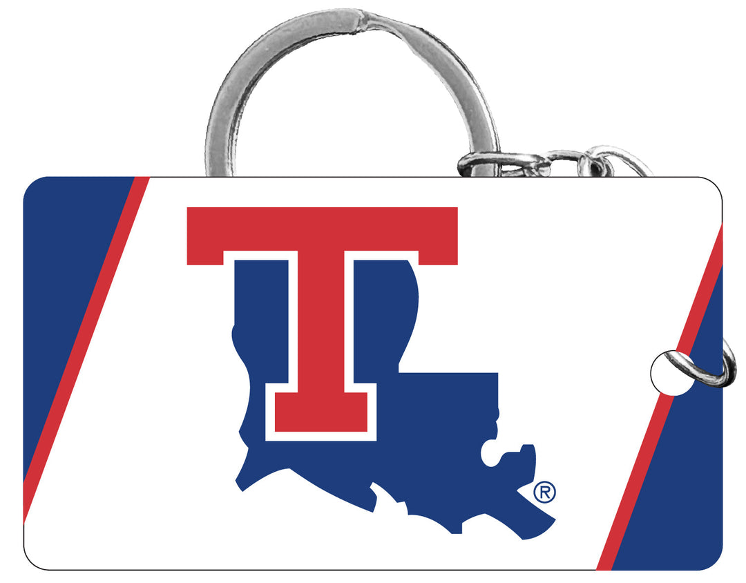 Louisiana Tech Bulldogs Acrylic Keychain 1.5" x 2.75" Officially Licensed Collegiate Product Image 1