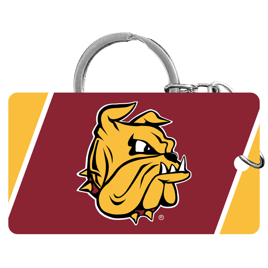 Minnesota Duluth Bulldogs Acrylic Keychain 1.5" x 2.75" Officially Licensed Collegiate Product Image 1