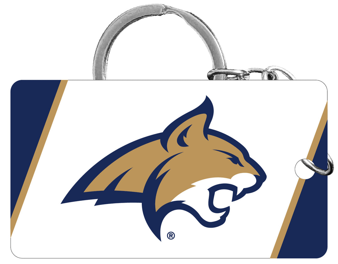 Montana State Bobcats Acrylic Keychain 1.5" x 2.75" Officially Licensed Collegiate Product Image 1