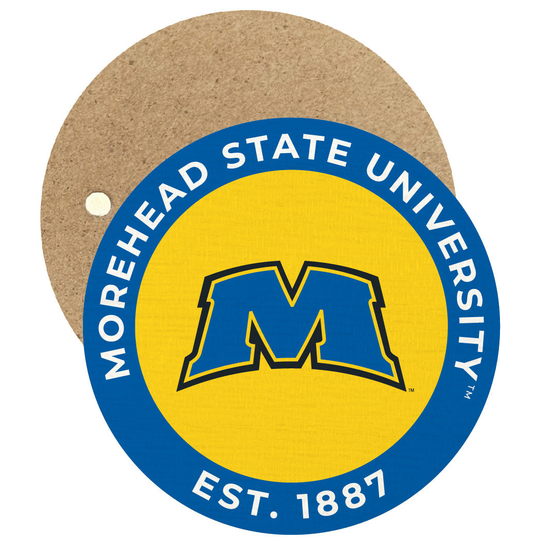 Morehead State University Round Wooden 2.5" Fridge Magnet Officially Licensed Collegiate Product Image 1