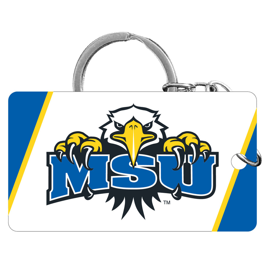 Morehead State University Acrylic Keychain 1.5" x 2.75" Officially Licensed Collegiate Product Image 1