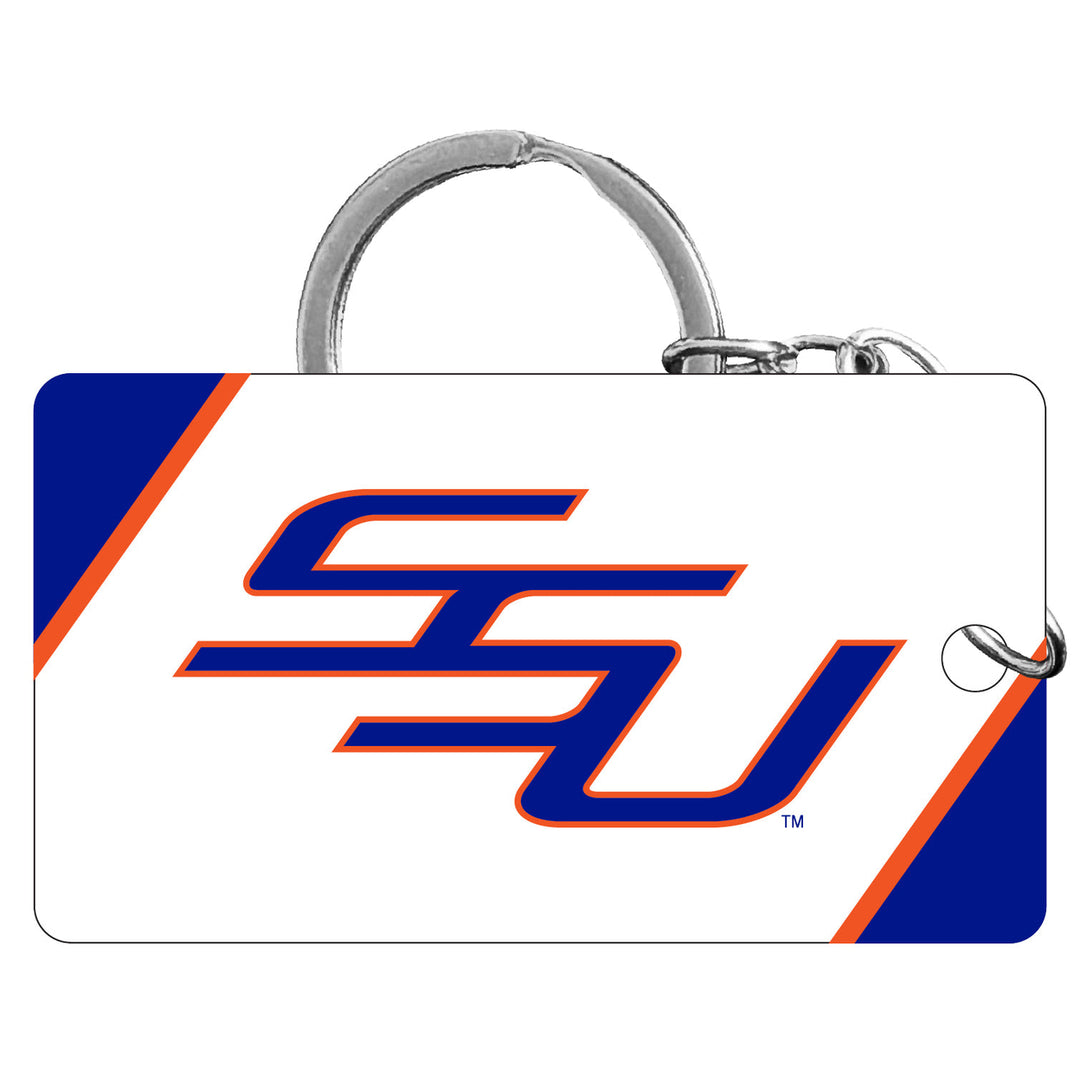 Savannah State University Acrylic Keychain 1.5" x 2.75" Officially Licensed Collegiate Product Image 1